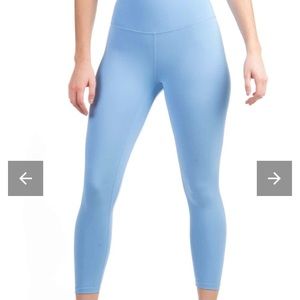 the danielle luxe legging : 23" - ice blue